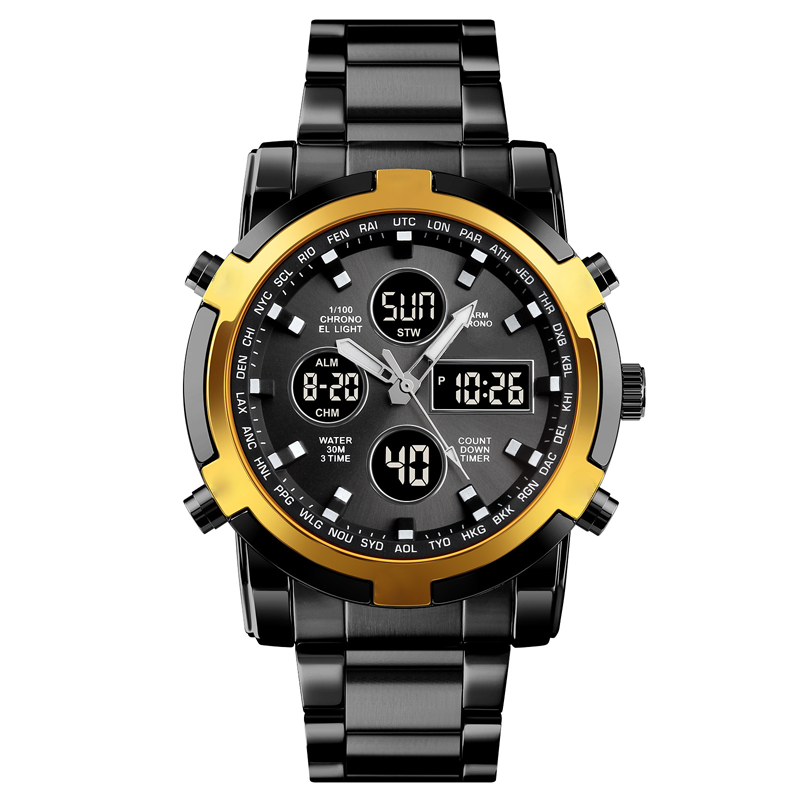 ⌚ 50% OFF & Free Shipping NOW! 🪖 Men‘s Military Watch – Analog-Digital Display, Waterproof & Shock-Resistant 🛡️