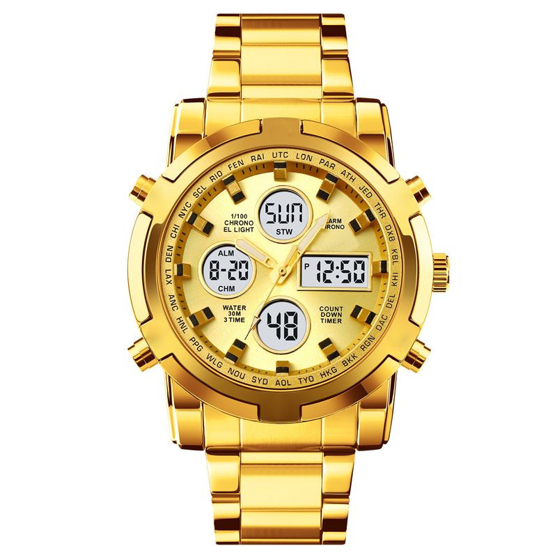 ⌚ 50% OFF & Free Shipping NOW! 🪖 Men‘s Military Watch – Analog-Digital Display, Waterproof & Shock-Resistant 🛡️