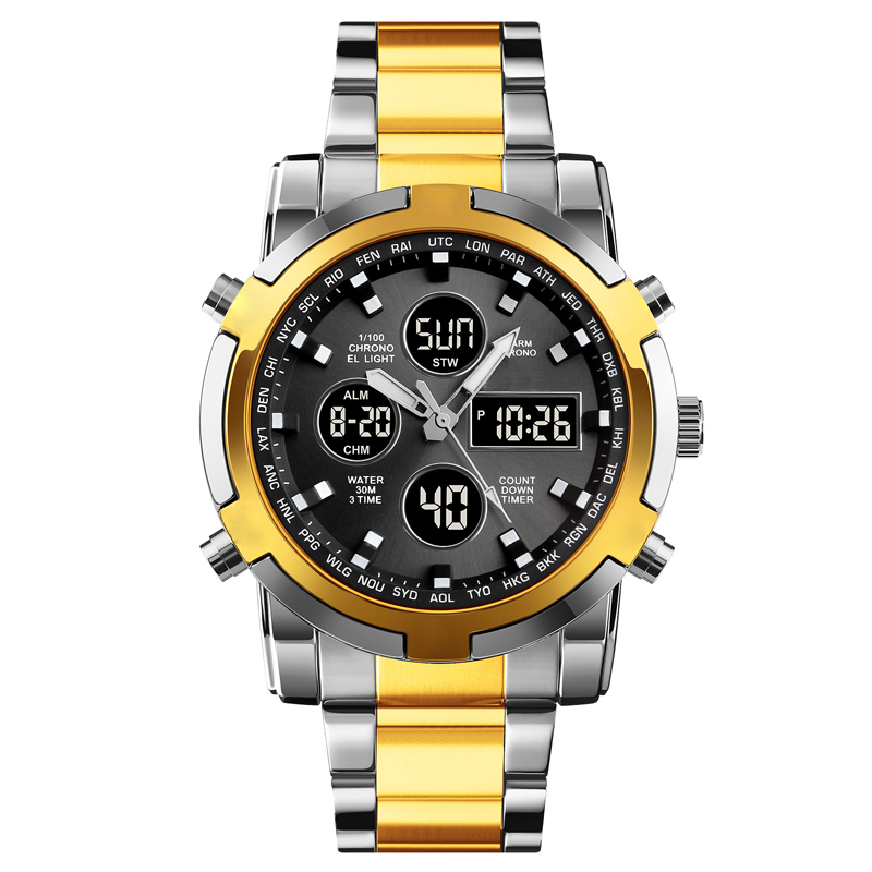⌚ 50% OFF & Free Shipping NOW! 🪖 Men‘s Military Watch – Analog-Digital Display, Waterproof & Shock-Resistant 🛡️
