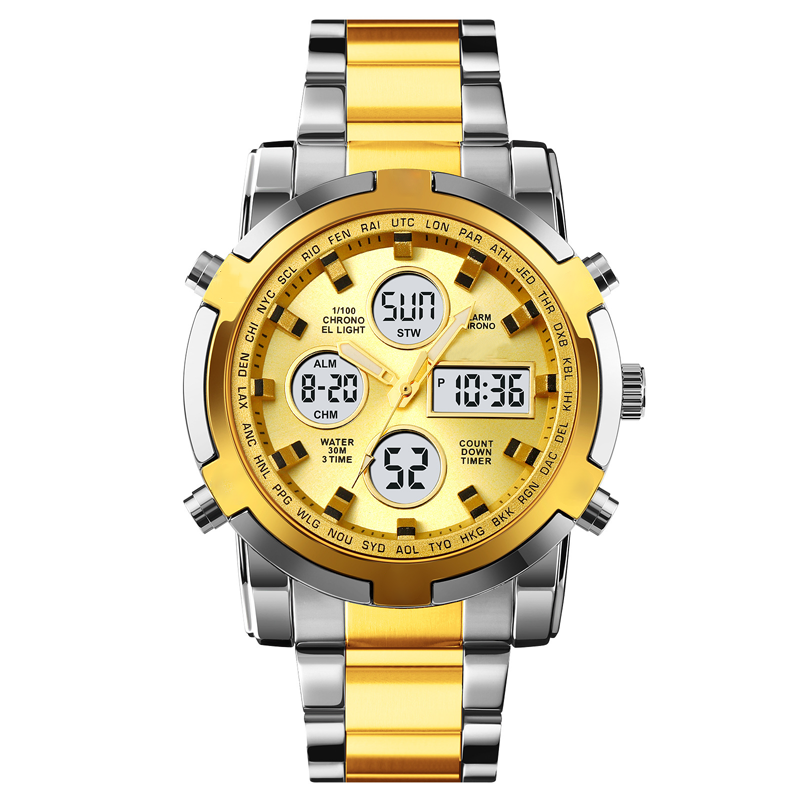 ⌚ 50% OFF & Free Shipping NOW! 🪖 Men‘s Military Watch – Analog-Digital Display, Waterproof & Shock-Resistant 🛡️