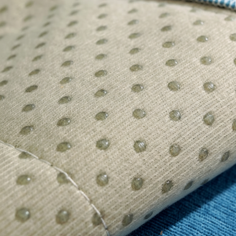 Non-Slip Sofa Cover with Greek Key Border
