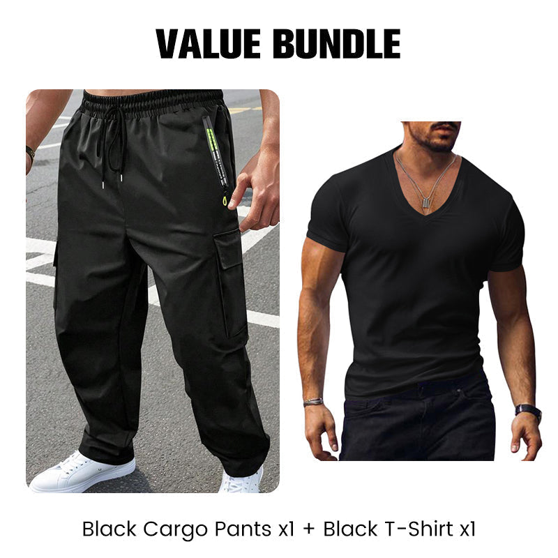 🔥Men's Outdoor Cargo Pants with Multi-Pockets