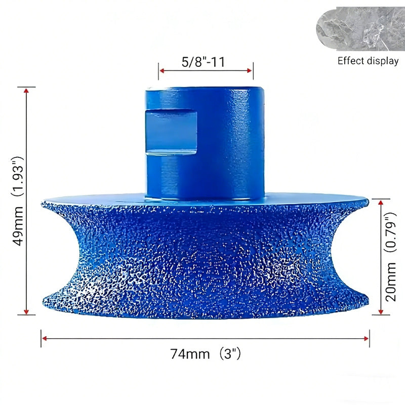 📢📢50%  OFF !! ⏰Concave Edge Grinding Wheel for Stone🏆