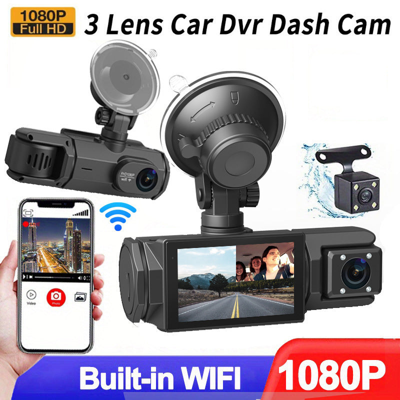 📢📢50% OFF!! ⏰ HD 1080p Dashcam with Rearview Camera