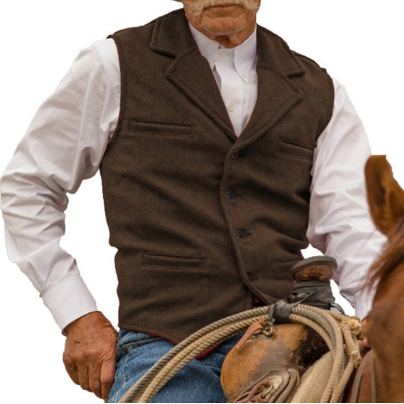 🔖 50% OFF! 🔥 Men's Slim Fit Casual Vest 👕💥