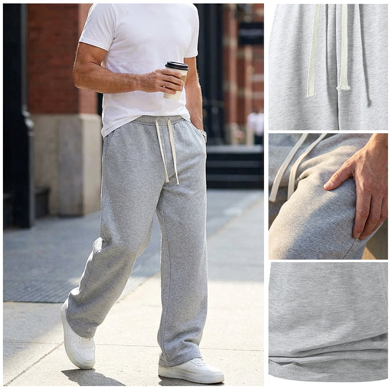 👖New Arrivals - Casual Drawstring Pants for Men with Functional Pockets – Relaxed Silhouette