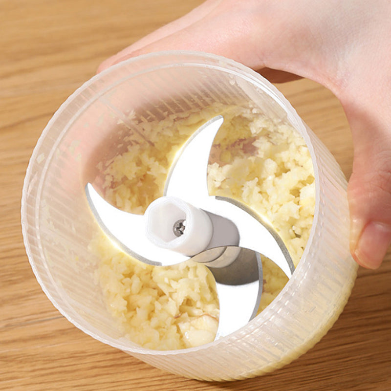 📢📢50% OFF !!!⏰Cordless Mini Electric Garlic Chopper – Powerful & Efficient, Easy Clean & Perfect for Kitchen 🔪