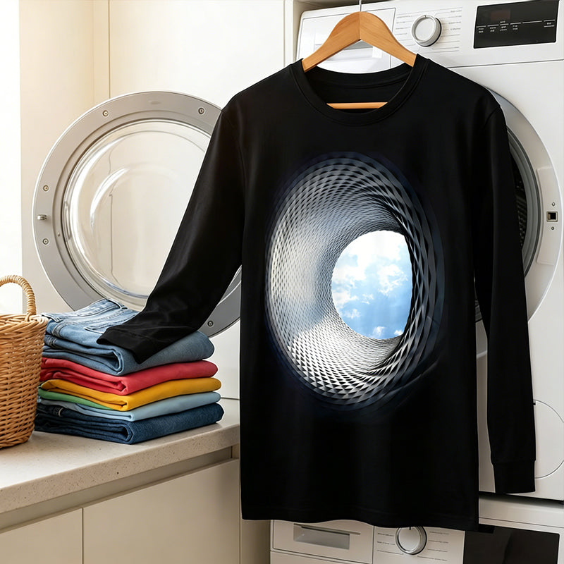 Men's 3D Digital Print Graphic Top