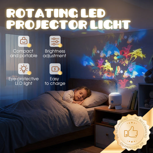 🐣🌸 Easter Sale 50% OFF🐰✨Dynamic rotating LED projector light