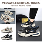 Men's Chunky Platform Sneakers with Breathable Mesh