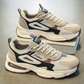 Men's Chunky Platform Sneakers with Breathable Mesh