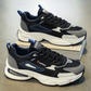 Men's Chunky Platform Sneakers with Breathable Mesh