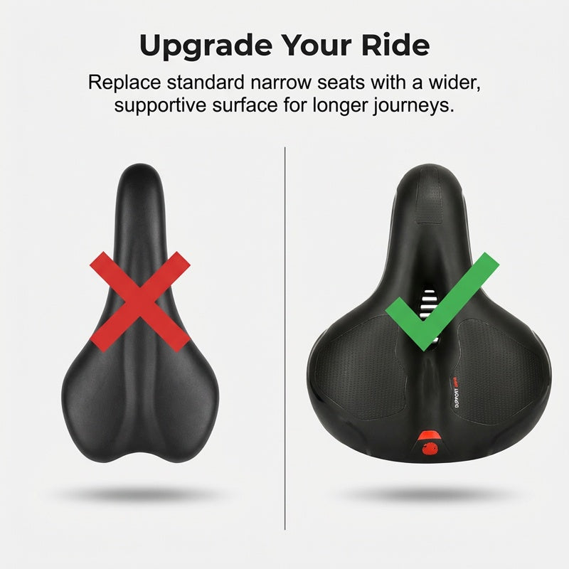 🔈🔈50% 0FF🚲Ergonomic Breathable Bicycle Saddle with Memory Foam🔥