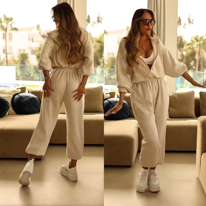 👖New arrival 50% OFF!🥰Women's Casual Hooded Jumpsuit