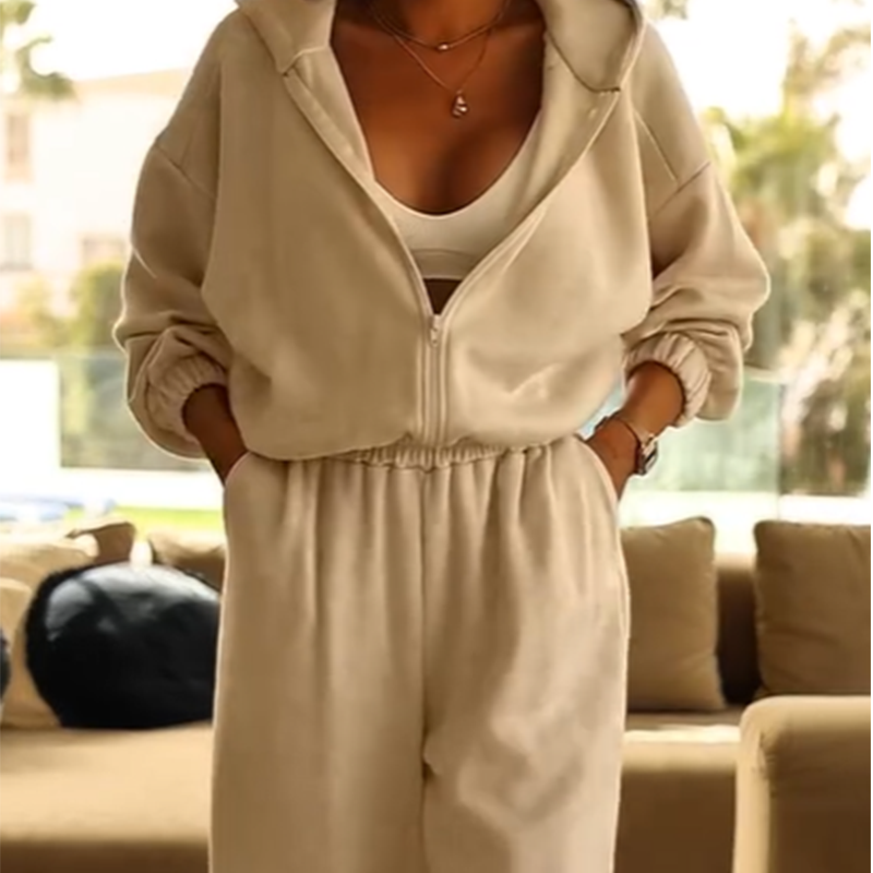 👖New arrival 50% OFF!🥰Women's Casual Hooded Jumpsuit