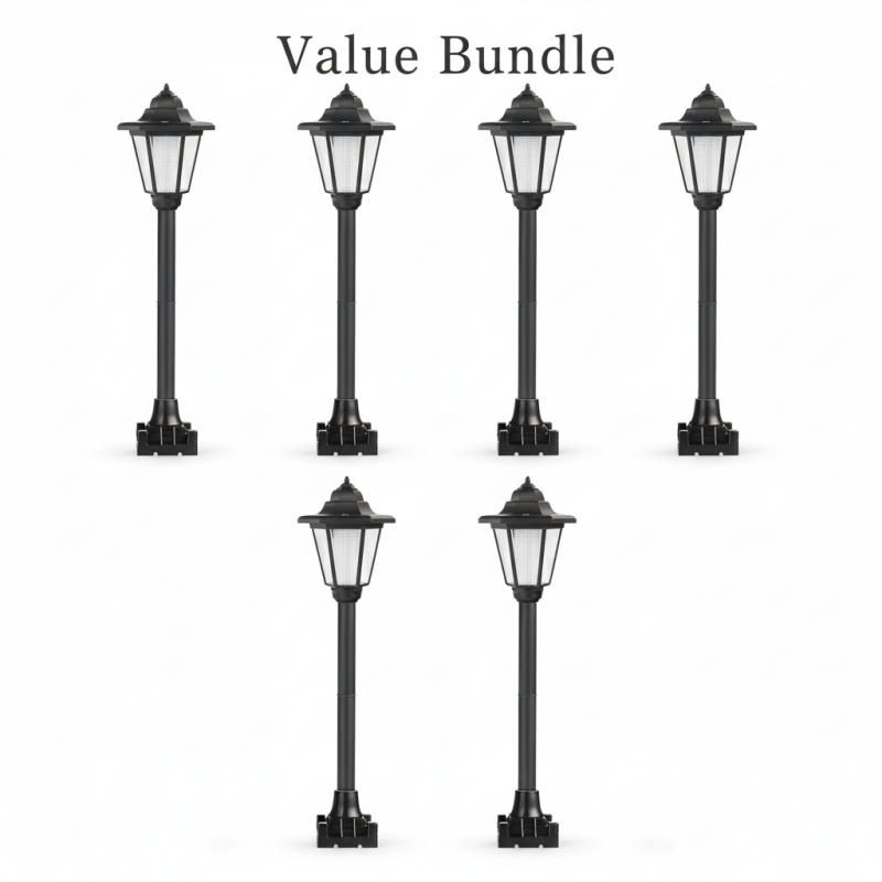 🏡 HOT SALE! ⚡ Vintage Solar-Powered Hexagonal Garden Lights – Auto On/Off, Waterproof, Retro Design, Energy Saving & Perfect for Patio Yard Pathway Decor ✨