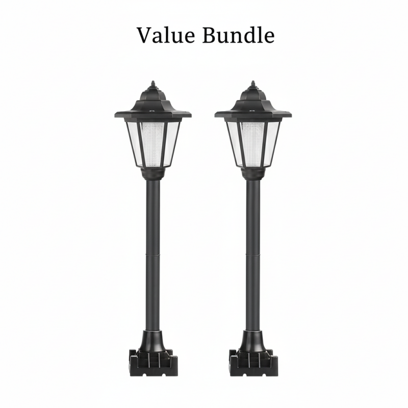 🏡 HOT SALE! ⚡ Vintage Solar-Powered Hexagonal Garden Lights – Auto On/Off, Waterproof, Retro Design, Energy Saving & Perfect for Patio Yard Pathway Decor ✨