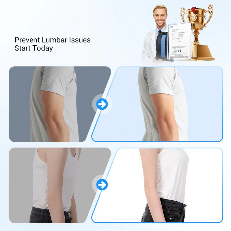 🔥 50% OFF🧘‍♂️Magnetic Lumbar Stretcher – Acupressure Massage, Portable Design & Relieves Back Pain ✨