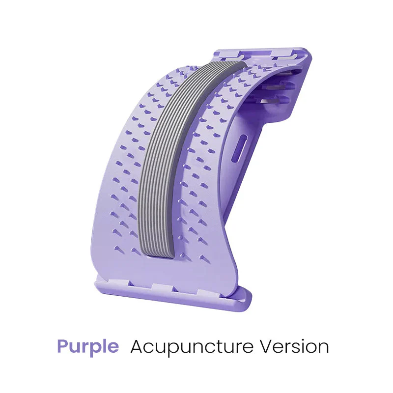 🔥 50% OFF🧘‍♂️Magnetic Lumbar Stretcher – Acupressure Massage, Portable Design & Relieves Back Pain ✨