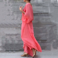 💋LAST DAY SALE 50% OFF💃Loose Top & Slit Wide-Leg Pants Chiffon 2-Piece Set