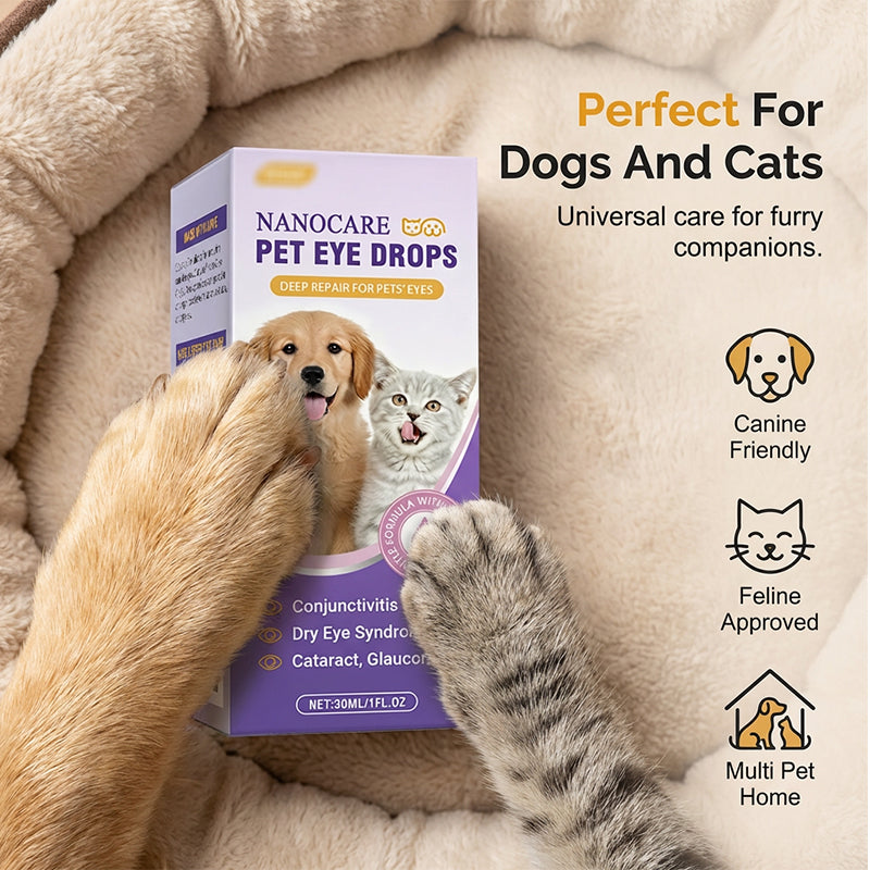 🔥Limited Time Promotion 50% OFF🔥Gentle Pet Eye Drops for Dogs & Cats