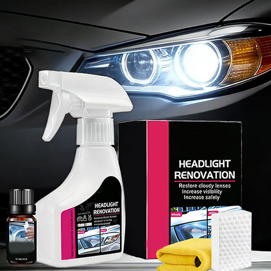 Professional Car Headlight Repair & Polishing Kit