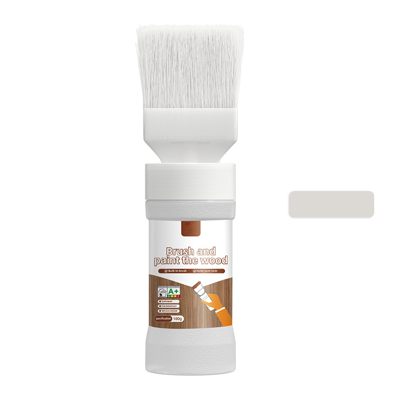 🖌️ LIMITED-TIME 50% OFF! ✨ 2-in-1 Wood Paint Brush – All-in-One, Water-Based ✨