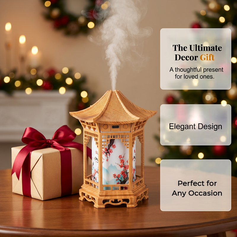 Elegant Pavilion Mist Humidifier