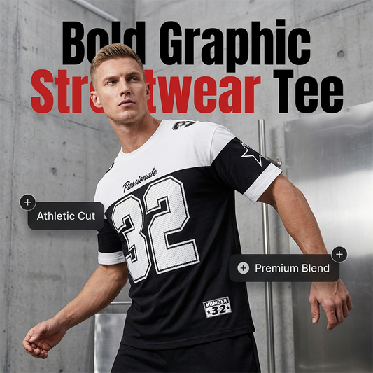 ⏰🔥LIMITED TIME 50% OFF! 👕 Men’s Casual Graphic Print T-Shirt – Comfortable, Stylish & Perfect for Everyday Wear ✨💥