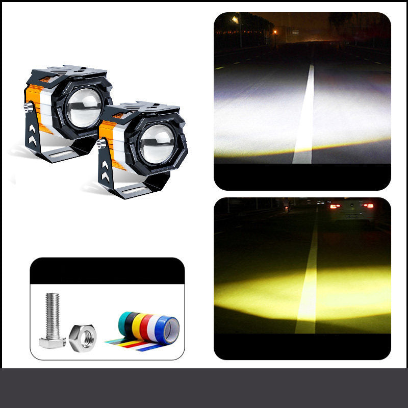 Universal High-Performance Motorcycle LED Spotlight