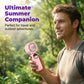 Portable Handheld Cooling Fan with Smart Display
