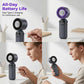 Portable Handheld Cooling Fan with Smart Display