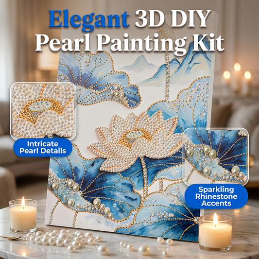 DIY Lotus Flower Pearl Painting Kit