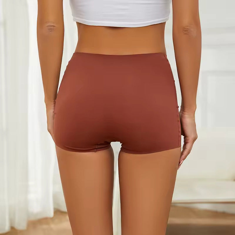 Seamless High‑Waist Anti‑Chafing Boyshorts