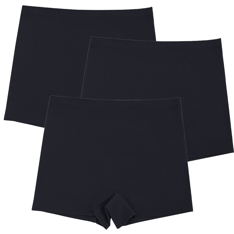 Seamless High‑Waist Anti‑Chafing Boyshorts