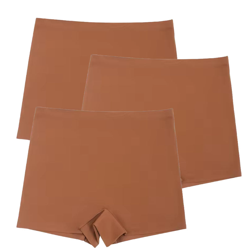 Seamless High‑Waist Anti‑Chafing Boyshorts