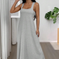 📢📢50% OFF !! ⏰Two-Piece Style Tank Maxi Dress with Side Cut-Outs