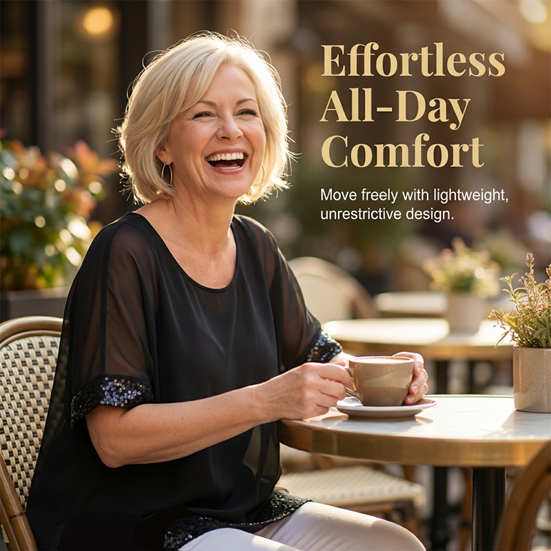 Women's Casual Round Neck Top