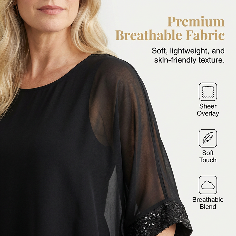 Women's Casual Round Neck Top