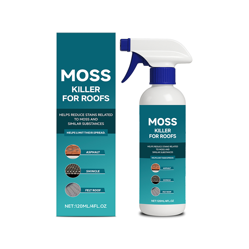 ⚡50K+ SOLD!🏠Multi-Surface Roof Moss & Algae Cleaner Spray