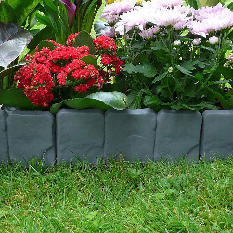 🏡 LIMITED-TIME 50% OFF! ✨ Imitation Stone Garden Fence – Realistic, Easy Install, Expandable 🌿