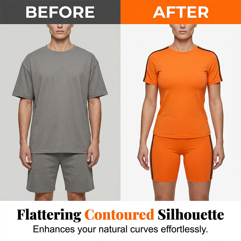 🔥New Arrivals & Special Offers-Women's Casual Short-Sleeve Top and Shorts Set