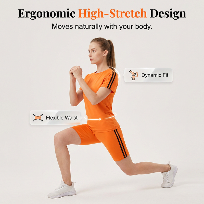 🔥New Arrivals & Special Offers-Women's Casual Short-Sleeve Top and Shorts Set