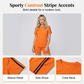 🔥New Arrivals & Special Offers-Women's Casual Short-Sleeve Top and Shorts Set