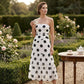 🔥2026 Newest Models-Elegant Strapless Polka Dot Tiered Dress