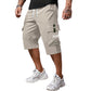 🩳 LIMITED-TIME 50% OFF! ✨ Men's Cargo Capri Pants – Lightweight, Multi-Pocket, Drawstring Waist 🏃‍♂️