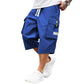 🩳 LIMITED-TIME 50% OFF! ✨ Men's Cargo Capri Pants – Lightweight, Multi-Pocket, Drawstring Waist 🏃‍♂️