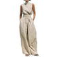 Top & Wide-Leg Pant 2-Piece Set