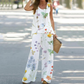 Women's Sleeveless Top & Wide-Leg Pants Set
