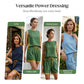 Casual Color-Block Sleeveless Top & Shorts 2-Piece Set